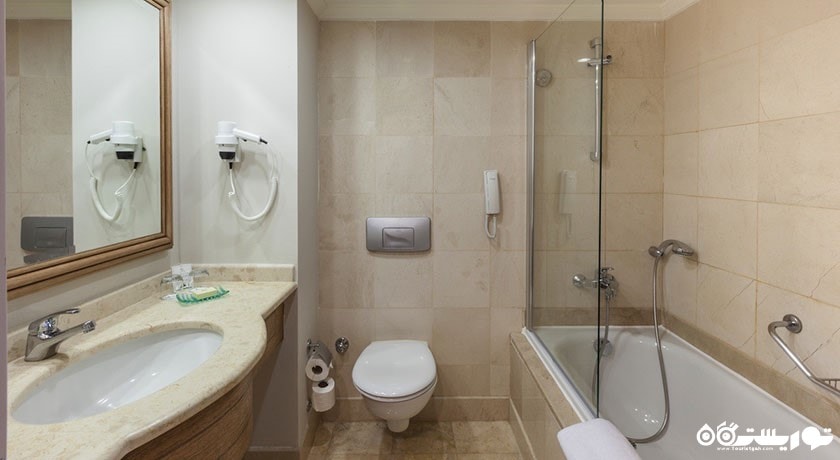 حمام و سرویس بهداشتی اتاق ها